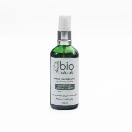 Olej naturalny ZIELONA HERBATA do twarzy, włosów i ciała