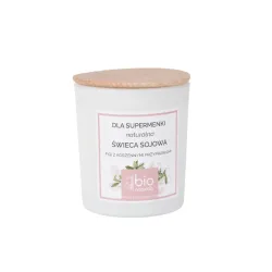 świeca sojowa o zapachu figi, w 100% naturalna sojowa