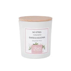 NATURALNA ŚWIECA zapachowa, sojowa z olejkiem z malin