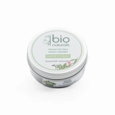 PEELING DO CIAŁA SOLNO - CUKROWY o zapachu świeżych cytrusów