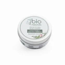 Peeling do ciała solno-cukrowy o zapachu ZIELONEJ HERBATY