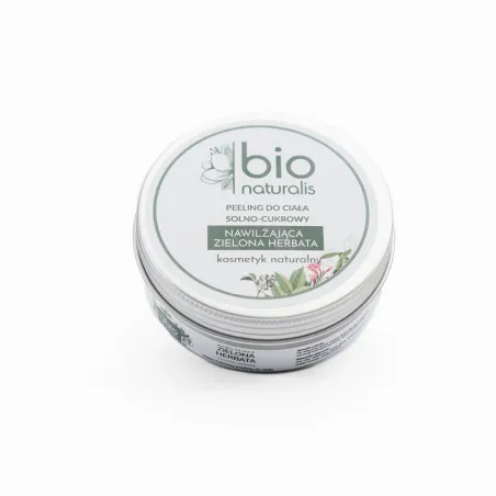 Peeling do ciała solno-cukrowy o zapachu ZIELONEJ HERBATY